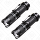 2-Pack Hausbell 7W Mini LED Flashlights, $6 with code R69PQM4O